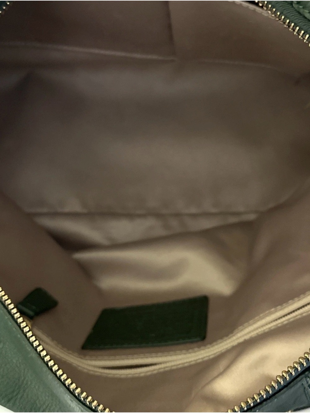 Coach Campbell Forest Green Buttery Leather Purse Satchel Handbag Very Good Cond - Picture 9 of 14